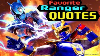 11 Favorite Ranger Quotes [upl. by Dymphia]