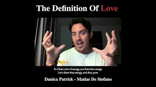 MatÍas De Stefano  The Definition Of Love  Ep 201shorts [upl. by Treblah]