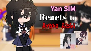 YanSim Reacts to Ayano Aishi 🔪  Gacha Club x Yandere Simulator  A little bit of Budo x Ayano [upl. by Sura]