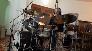 claudio pietronik  stream of emotions drum playalong [upl. by Aikemit]