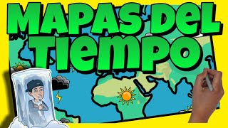 🌍 MAPAS del TIEMPO para NIÑOS de PRIMARIA [upl. by Safir578]