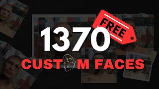 1370  FREE FiveM 1370 Faces Pack  FREE Best FiveM Faces Pack GTA RP [upl. by Inasah741]