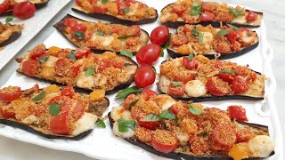 Melanzane gratinate al forno Non le devi più friggere Mangia sano spendendo poco👌 ASMR [upl. by Hedva]