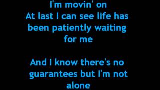 Rascal FlattsIm moving on lyrics [upl. by Cammie138]