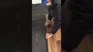 Installing wooden floors is very easyshorts [upl. by Guzel696]