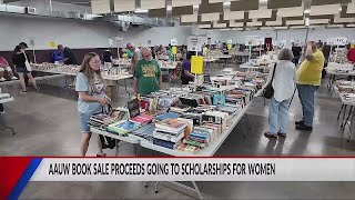 AAUW Book sale [upl. by Lihas]