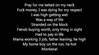 French Montana Sanctuary lyrics Lyrics Video [upl. by Okiruy]