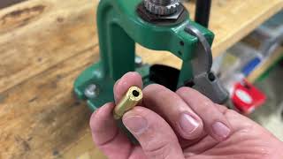 223rem To 300blk How To Make 300 Blackout Brass [upl. by Macario]