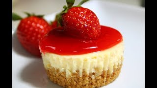 Easy Mini Cheesecakes [upl. by Hsevahb]