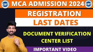 MCA Registration Last Date 2024  Mca Cap Round Process 2024 [upl. by Silera]