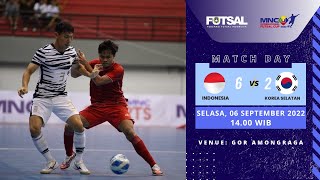 Fantastis Indonesia Tumbangkan Korea 62 di MNC International Futsal Cup 2022 Yogyakarta [upl. by Garth]