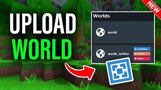 How To Upload A World To Aternos Server  Full Guide  Put A World On Aternos [upl. by Inaboy]