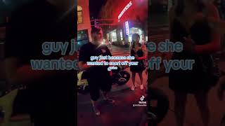 Printers Alley nashville motovlog nightlife drama fight cops shorts motovlogger drama [upl. by Namolos451]