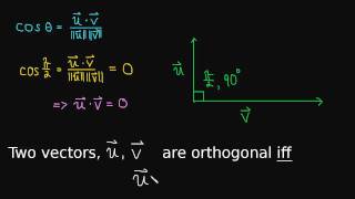 13 Orthogonal Vectors [upl. by Filberto578]