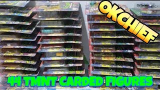 44 TMNT CARDED FIGURES [upl. by Assirram]