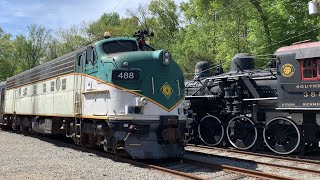 Morristown amp Erie Switching and a Look at The Whippany Railway Museum [upl. by Wrigley94]