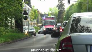 Alarmfahrten Rettungsdienst Stuttgart [upl. by Terrena]