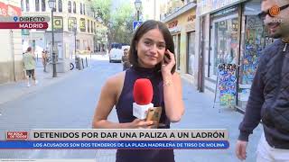 España un hombre agredió sexualmente a una periodista EN VIVO y fue detenido [upl. by Ehcram]