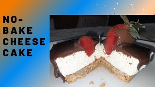 NO BAKE CHEESE CAKE  TASTY CROQUER asmr [upl. by Sonitnatsnoc]