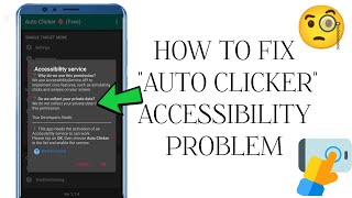 How To Fix quotAuto Clicker Accessibilityquot Problem Tech Issues Solutions [upl. by Rustice]