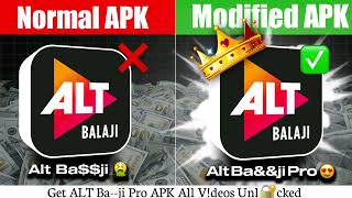 Alt Balaji MOD Apk Premium Unlocked No Ads All Videos Unlocked Letest Version 2024 [upl. by Shepperd328]