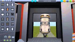 Kerbal Space Program Tutorial GermanHD  Lander Bau Tutorial  Versuch zum Mond zu kommen [upl. by Glen855]