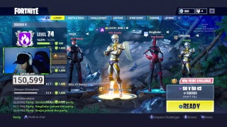 GIRL GAMER ROAD TO LEVEL 100  NEW VENTURION SKIN FORTNITE BATTLE ROYALE [upl. by Tildie388]