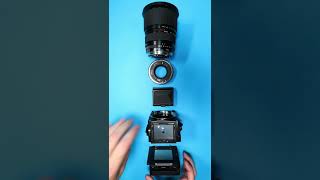 Bronica ETRSi assembly with E 14 extension tube [upl. by Deland]