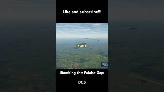 Bombing the Falaise Gap bombing bombingrun b26 falaise dcs ww2 tank gaming bomber river [upl. by Adnoel]