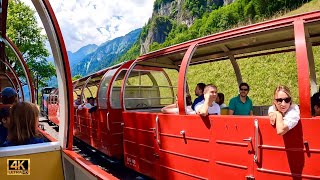 World’s Most Beautiful Train Ride in Switzerland  Brienz Rothorn Bahn [upl. by Nileuqaj]