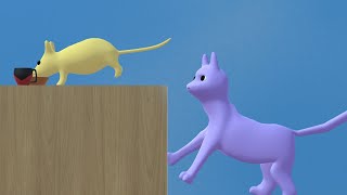 खरगोश और कछुआ Hindi Kahaniya  Rabbit and Tortoise 3D Hindi Stories for Kids [upl. by Mallis]