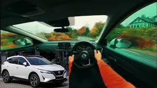 POV DRIVING NISSAN QASHQAI GETS SENT CERTI DRIVERS B ROAD BASHING [upl. by Arther316]