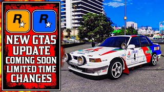 NEW UPDATE Coming to GTA Online Dont Miss These Limited Time Opportunities GTA5 New Update [upl. by Asiret]