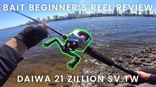 DAIWA ZILLION SV TW 2021 Bait Beginners Reel Review [upl. by Kurland]