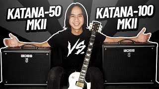 How to use a LOOPER pedal with your BOSS Katana 50 or 100 and other amps [upl. by Yeniffit127]