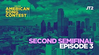 🇺🇸OUR 2024 AMERICAN SONG CONTEST  Ep 3  SEMIFINAL 2 [upl. by Tyrus567]