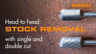 Headtohead stock removal with single and double cut [upl. by Josy]