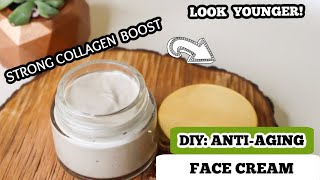 HOMEMADE ANTIAGING FACE CREAMResults will shock youTaKe YeaRs oFf YouR SKIN WitH THIS BOTOX CREAM [upl. by Eldoria146]