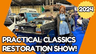 Practical Classics Restoration Show NEC March 2024  lots of classic cars [upl. by Richella]