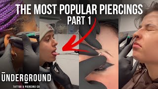 THE MOST POPULAR PIERCINGS  Which Is Your Next One [upl. by Ailee832]