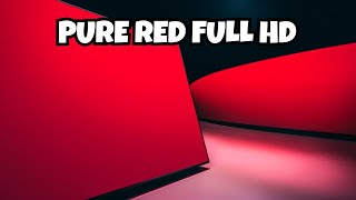 4 Hours of Pure Red Screen For Your TV [upl. by Lindo]