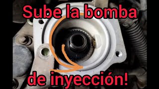 Como subir el suministro de combustible Turbo Diesel Hyundai Galloper Montero [upl. by Chiarra]