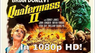 QUATERMASS II ENEMY FROM SPACE 1957 Awesome 1090p HD Giant Alien Monsters [upl. by Bevash]