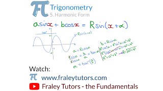 A Level Maths Trigonometry 5 Harmonic Form [upl. by Salzhauer605]