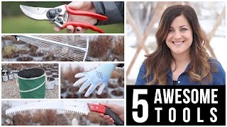 5 Awesome Garden Tools  Garden Answer [upl. by Enelhtac]