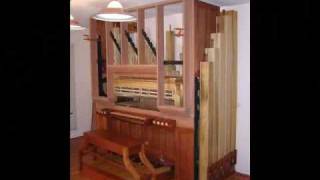 Slide Show  My Homemade Pipe Organ [upl. by Llenrev]