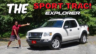 The Ford Explorer Sport Trac is an AWESOME Underrated American Sport Ute [upl. by Guildroy520]