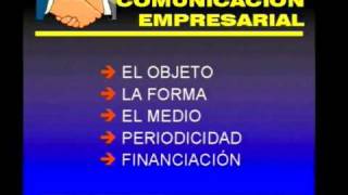 Dirección empresarial y calidad total 18 La comunicación empresarial [upl. by Nhguav]