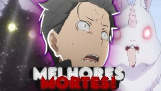 AS 5 MELHORES MORTES DO SUBARU  ReZERO temp 1 e 2 [upl. by Sirovat]