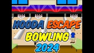 Hooda Escape Bowling 2024  Walkthrough  Hints  Cheats [upl. by Eedebez]